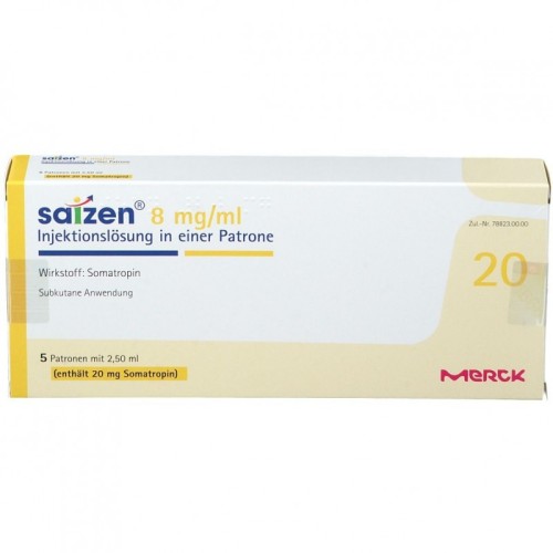 Saizen 20 MG / 2,5 ml Cartridge