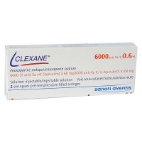 Clexane 6000 anti-XA Clexane 6000 anti-XA